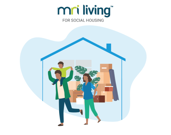 Social housing management software