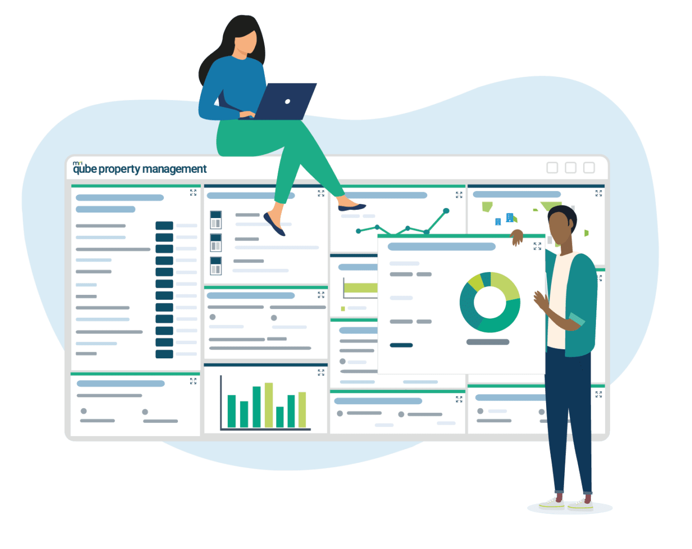 Qube property management software
