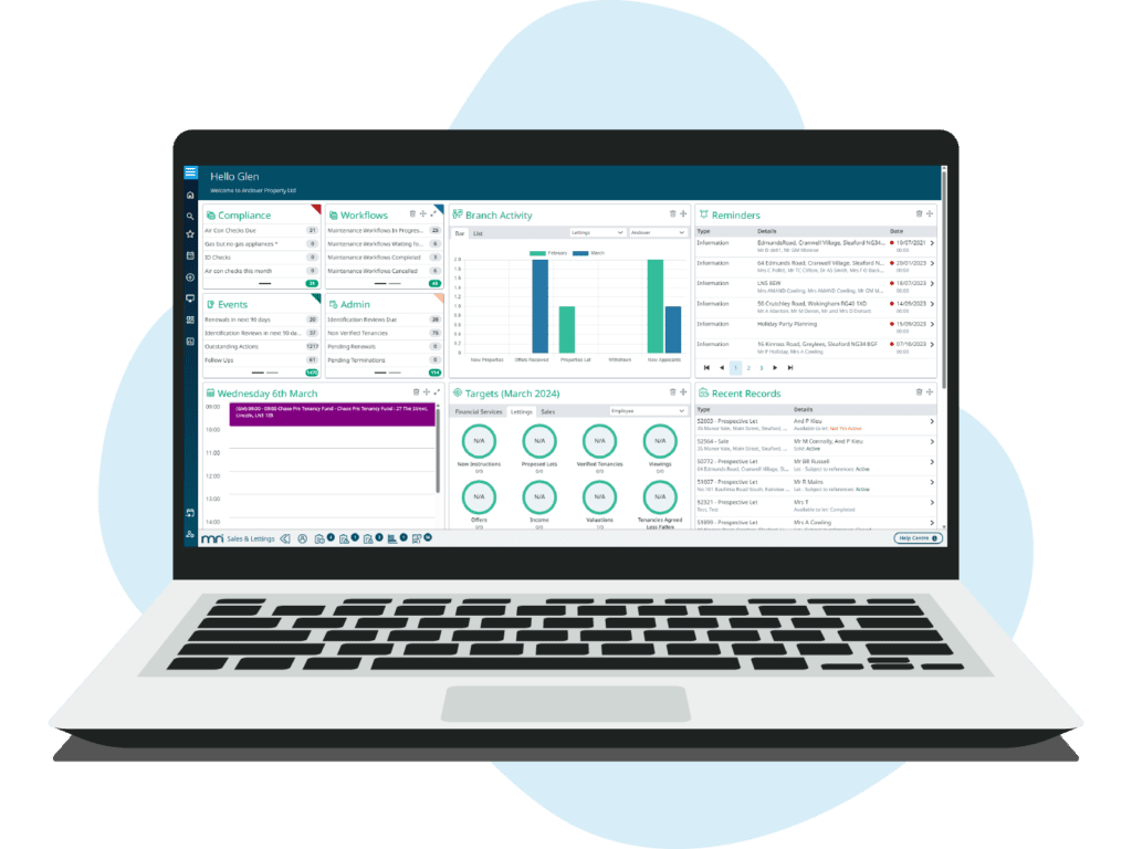 Estate agency software